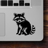 Raccoon Sitting Vinyl Decal Sticker – Woodland Animal – Forest Wildlife Car Window Laptop Décor