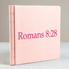 Romans 8:28 Bible verse reference vinyl decal symbolizing God’s purpose and promise