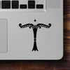 Irminsul pagan symbol vinyl decal in ancient Germanic Saxon silhouette design