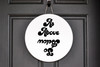 As Above So Below vinyl decal showing bold hermetic phrase text in a clean high-contrast design on white background