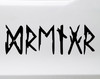 Drengr Norse Viking Rune Vinyl Decal runic lettering symbol