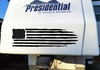 distressed american flag matte black vinyl sticker decal long truck rv camper trailer