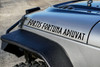 fortis fortuna adiuvat vinyl sticker decal featuring the latin phrase fortune favors the bold in a bold classical inspired typeface