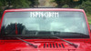 invincible futhark rune vinyl sticker decal inspired by norse and viking culture featuring elder futhark runic lettering symbolizing strength resilience determination and the warrior spirit