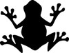 FROG Vinyl Sticker - Toad Bullfrog  - Die Cut Decal