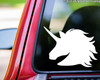 UNICORN Vinyl Sticker  Head Horn Fantasy Mythological Horse - Die Cut Decal