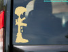Fallen Soldier Battle Cross Vinyl Sticker - Battlefield Honor - Die Cut Decal