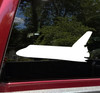Space Shuttle Vinyl Decal - Spacecraft Travel Outer Space - Die Cut Decal