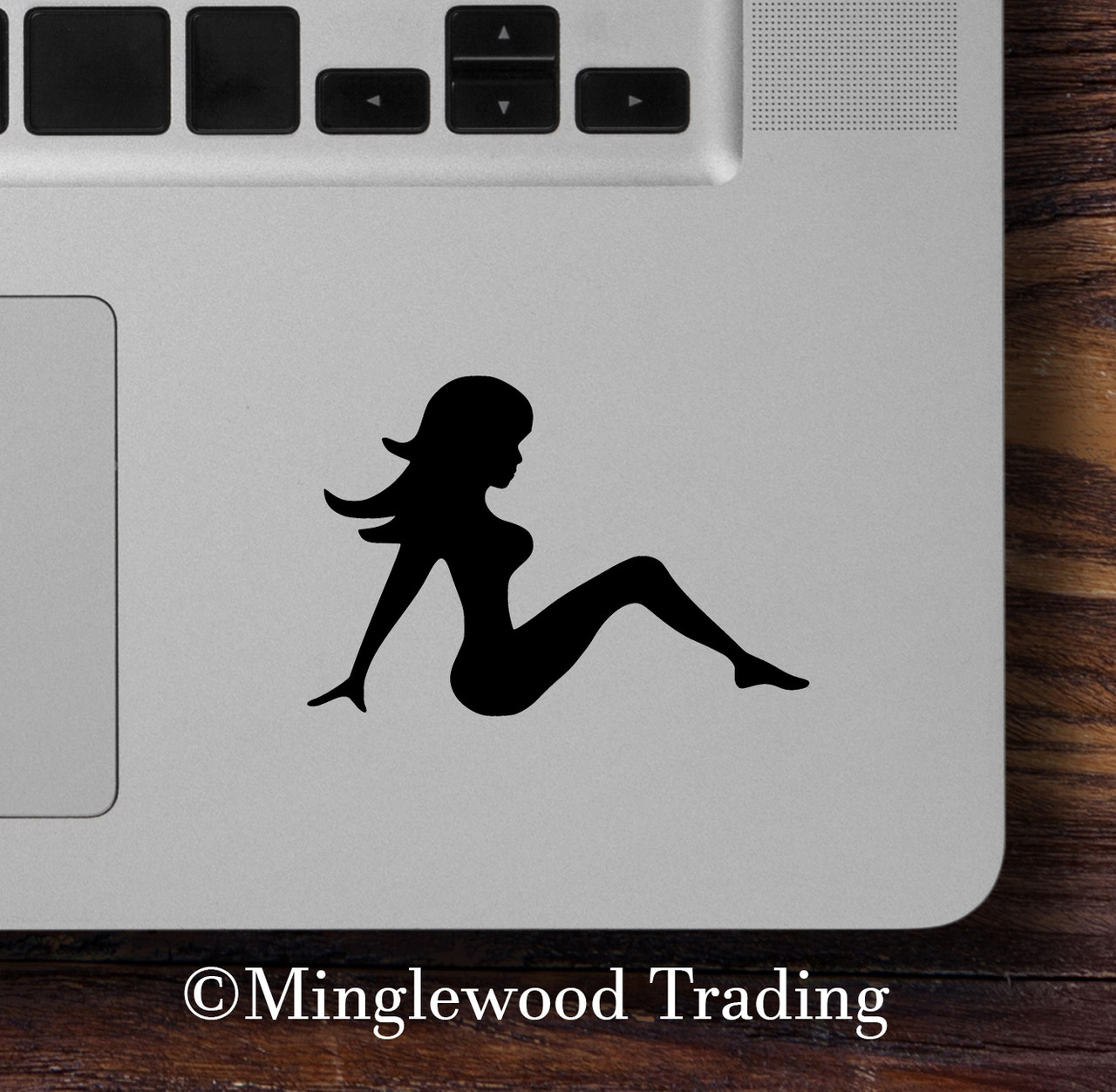 Mudflap Girl - Vinyl Sticker - Trucker Woman Silhouette Lady Truck 4x4 - Die Cut Decal