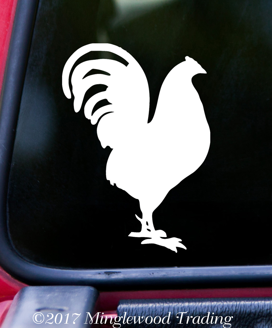 ROOSTER Vinyl Sticker - Farm Animal Cockerel Cock Chicken - Die Cut Decal