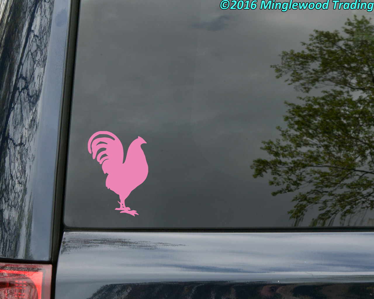 ROOSTER Vinyl Sticker - Farm Animal Cockerel Cock Chicken - Die Cut Decal