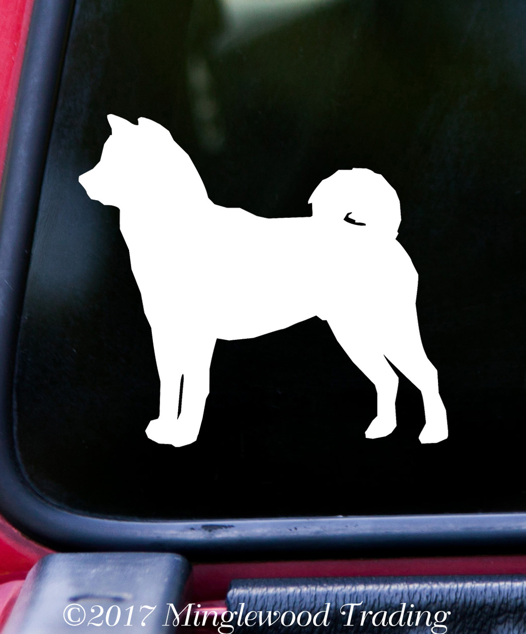 Shiba Inu Vinyl Decal - Spitz Japanese Dog Puppy Akita Hokkaido - Die Cut Sticker