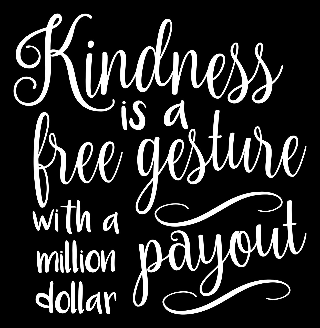 Kindness is a Free Gesture with a Million Dollar Payout 11