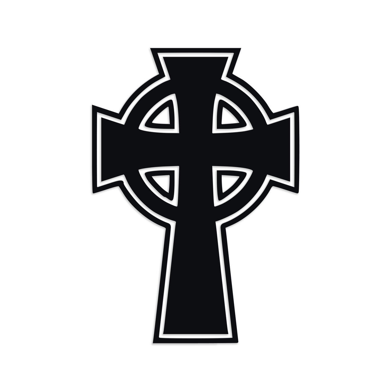 Celtic Cross Vinyl Decal V2 – Irish Ireland Christian Sticker