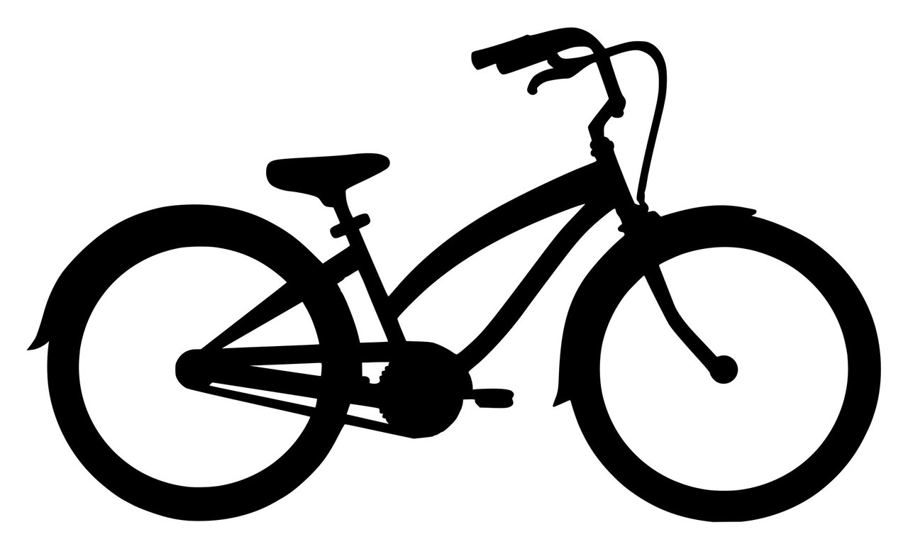 Beach Cruiser Bike 6 X 3 5 Vinyl Decal Sticker Bicycle Biking