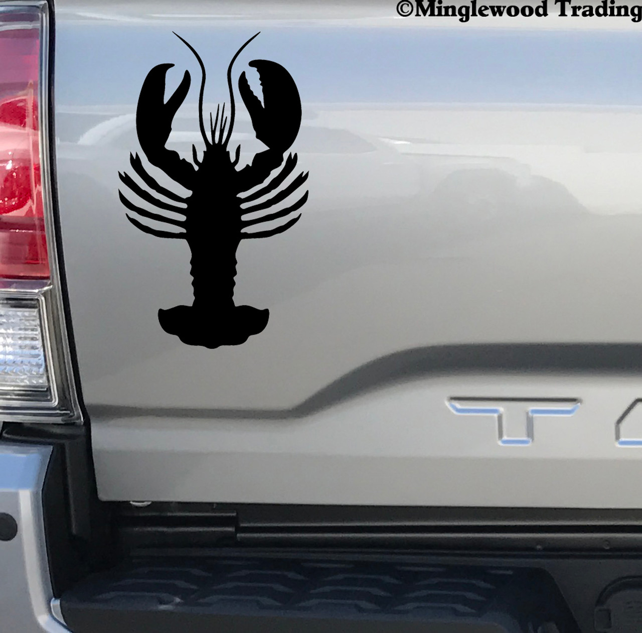 LOBSTER - Vinyl Sticker - Claws Crayfish Crab Tail Rock Seafood