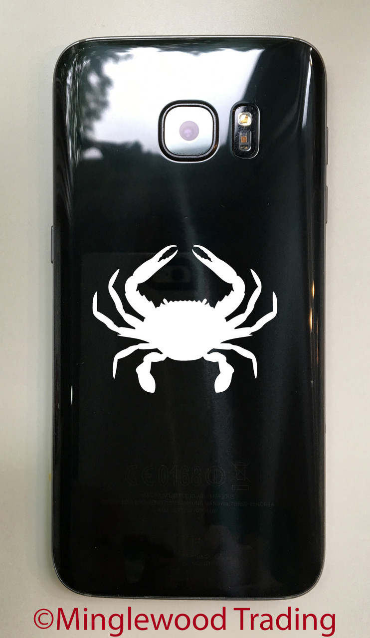 CRAB Vinyl Sticker - Crustacean Claws Beach Sea Creature King -V1- Die Cut Decal