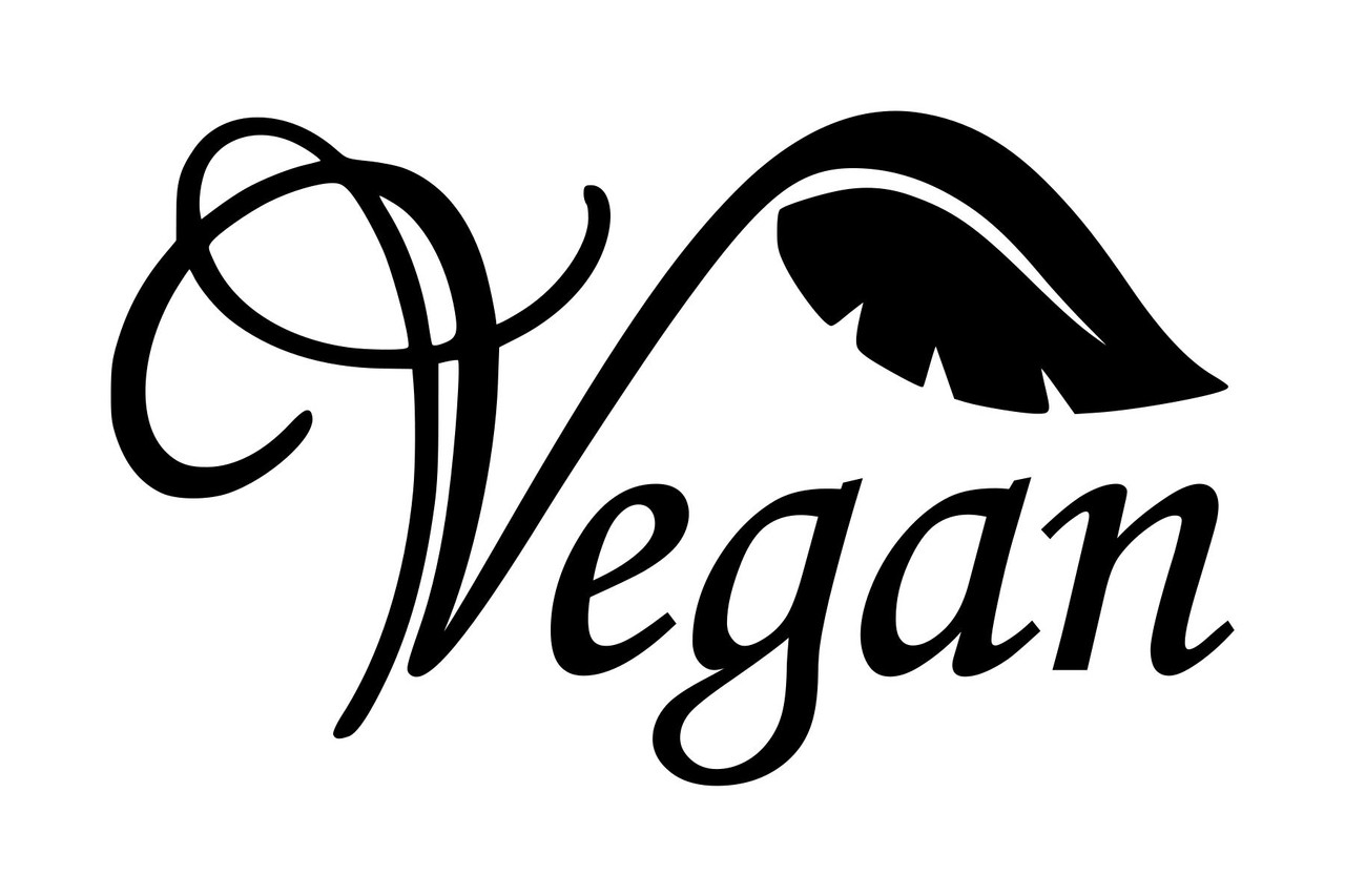 Vegan Vinyl Decal V2 - Veganism Vegetarian Healthy - Die Cut Sticker