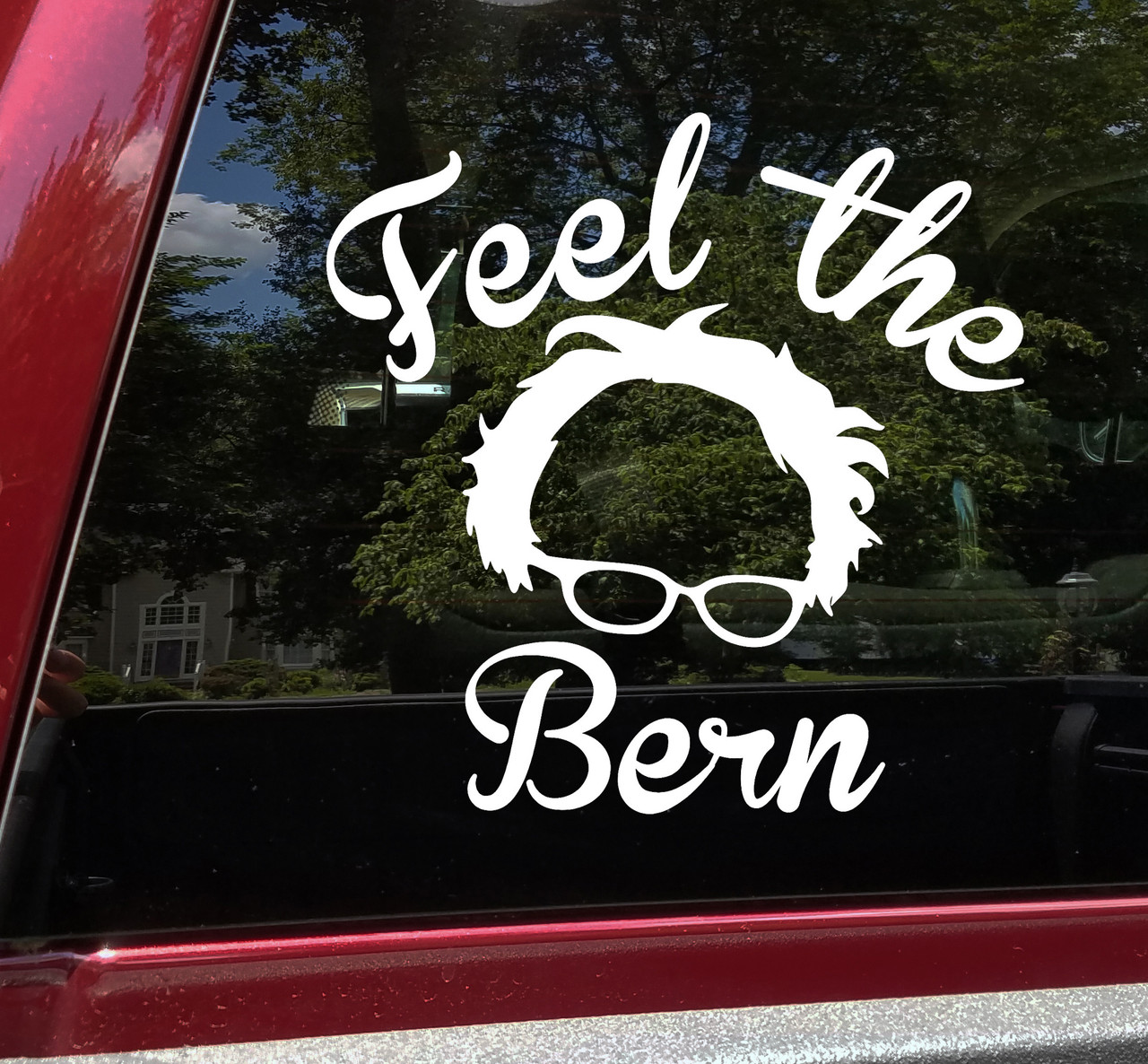 Feel the Bern Vinyl Decal - Bernie Sanders 2020 - Die Cut Sticker