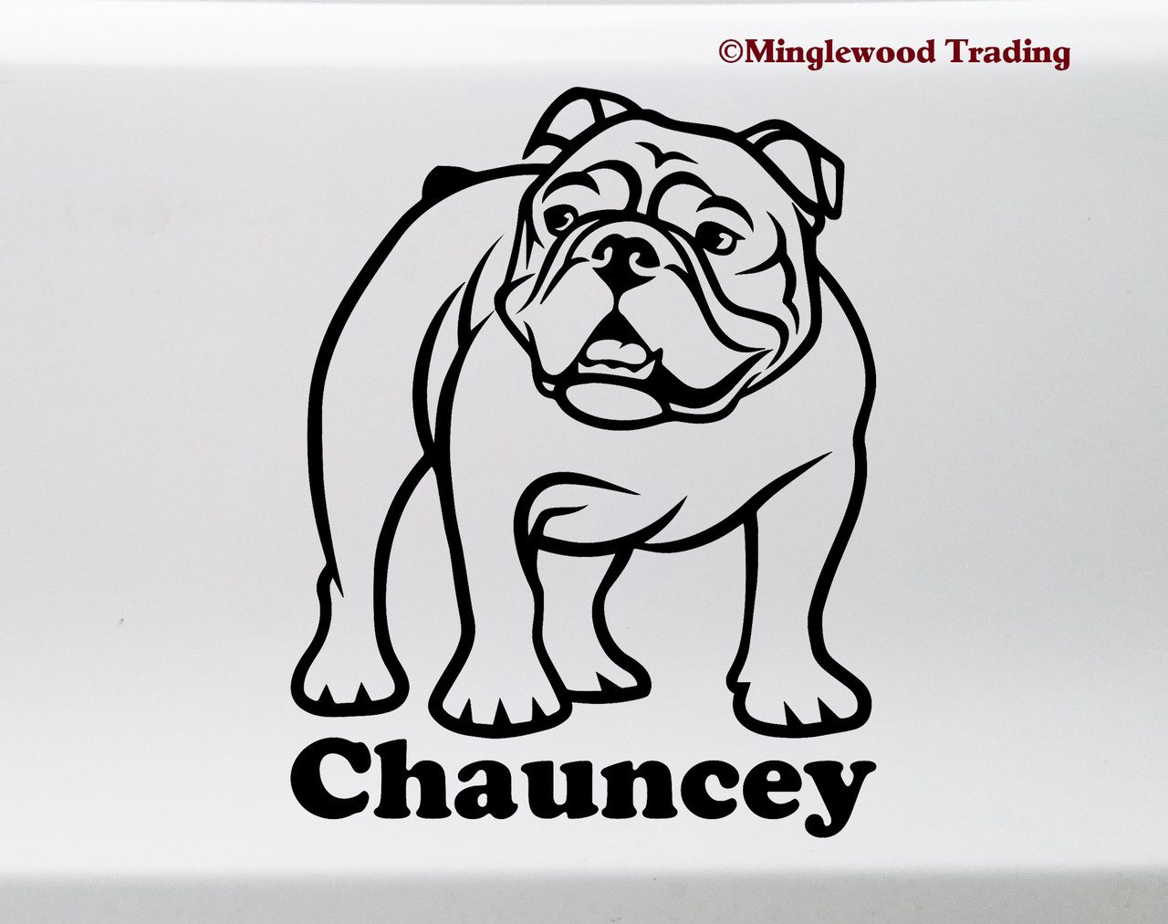 Oracal Dog Breed Vinyl Decal Stickers – Terrier, Bulldog, Pinscher, Boxer, Husky, Poodle, Collie – Glossy/Matte, Made In USA