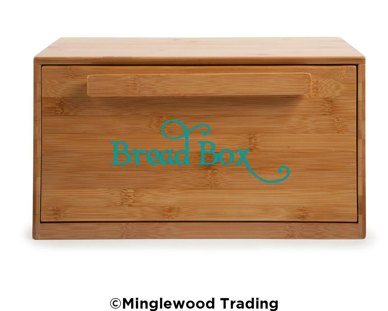 BREAD BOX Vinyl Sticker - Kitchen Breadbox Bin Label - Die Cut Decal - Swash