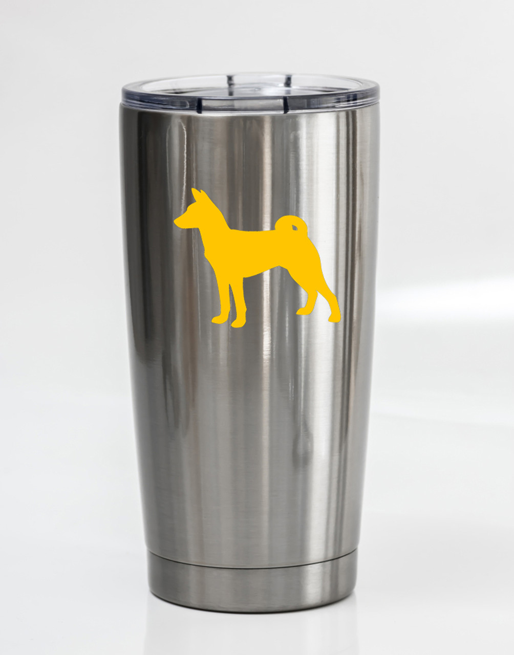 BASENJI Vinyl Sticker - Barkless Dog Puppy African - Die Cut Decal