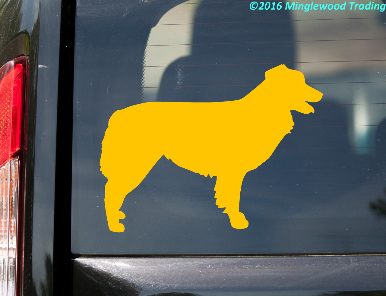 AUSTRALIAN SHEPHERD Vinyl Sticker -V1- Auss Aussie Dog Puppy - Die Cut Decal