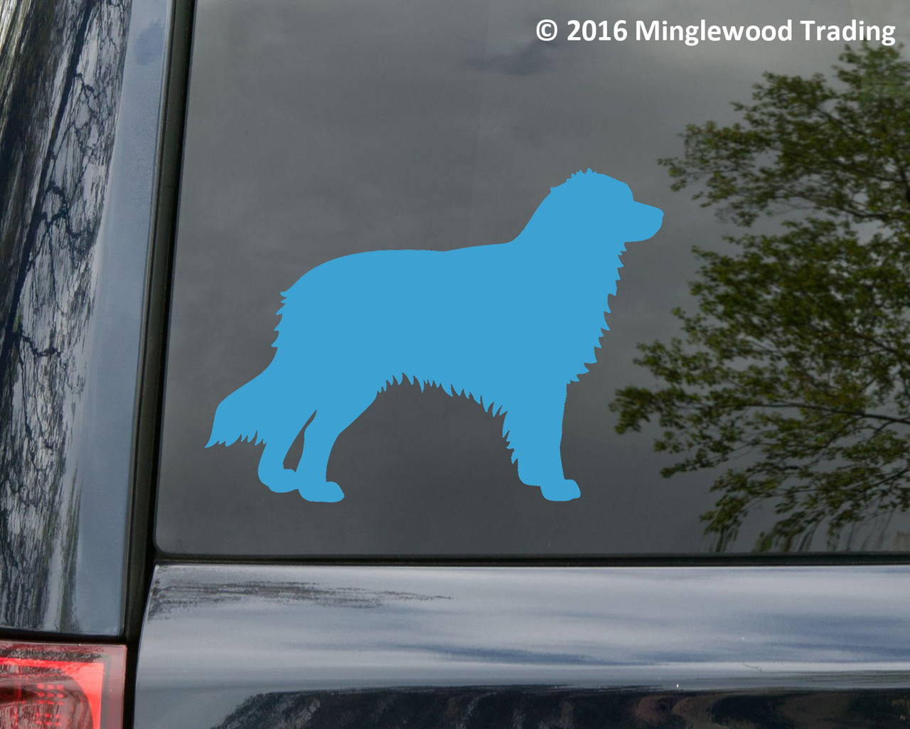 AUSTRALIAN SHEPHERD Vinyl Sticker -V2- Auss Aussie Dog Puppy - Die Cut Decal