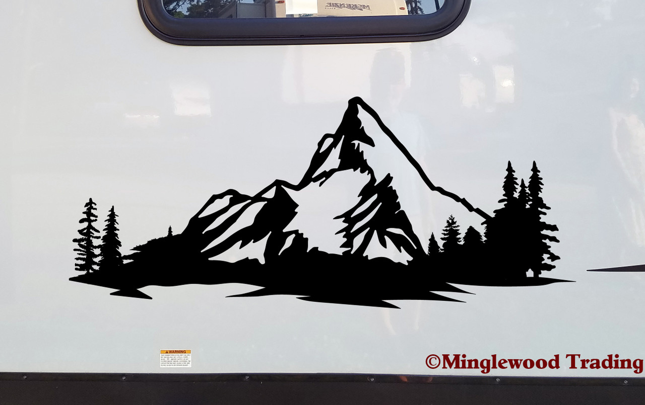 Sticker vinyl wind rose i bet camper mountain mountain adventure