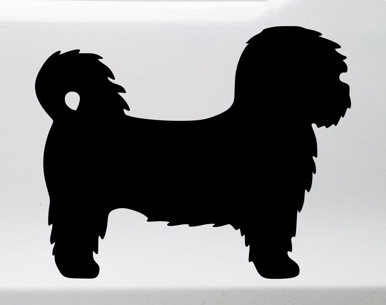 Shih Tzu Vinyl Decal - Dog Puppy Tibetan Fu Foo Xi Shi - Die Cut Sticker