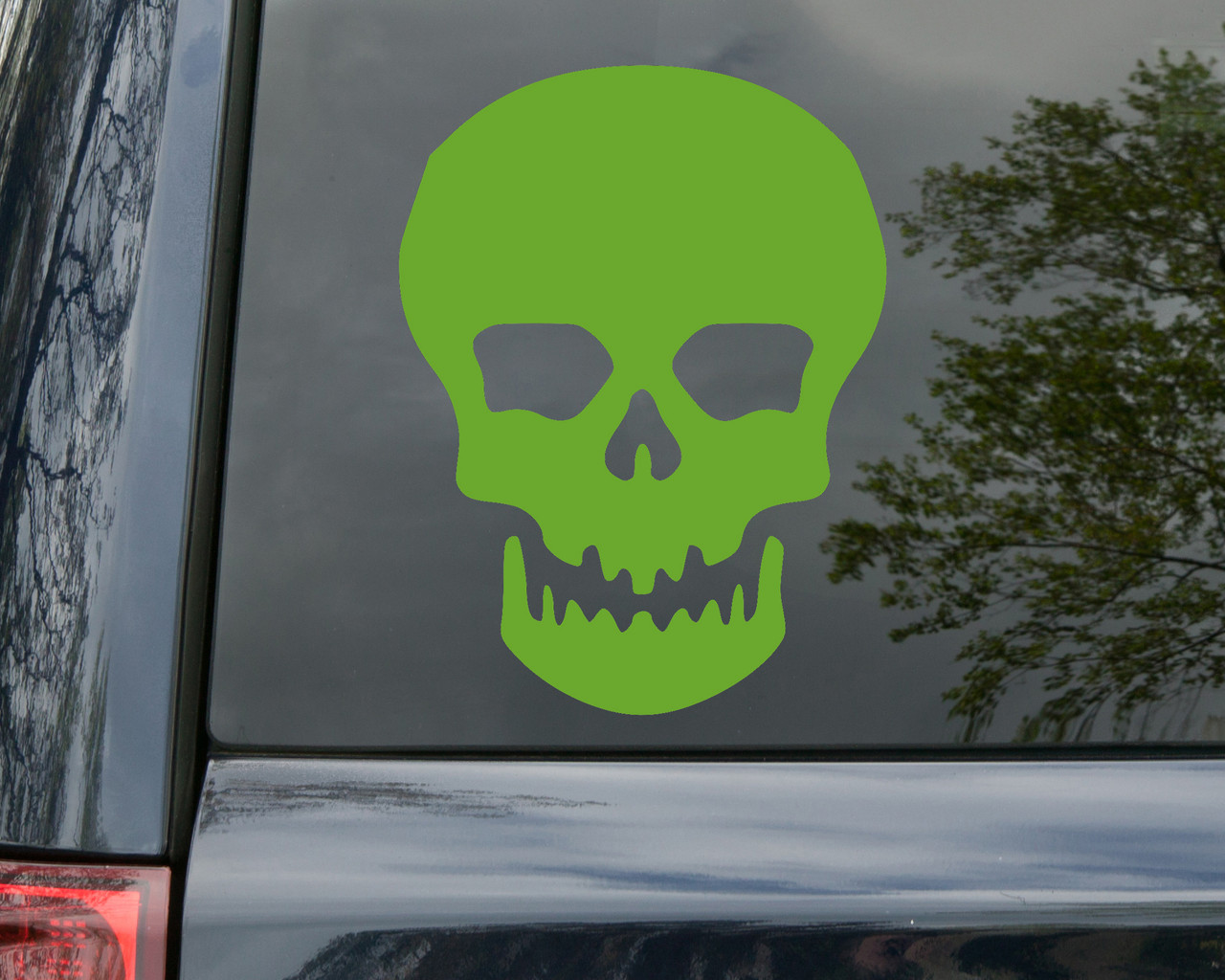 Skull Vinyl Decal V1 - Skeleton Spooky Halloween - Die Cut Sticker