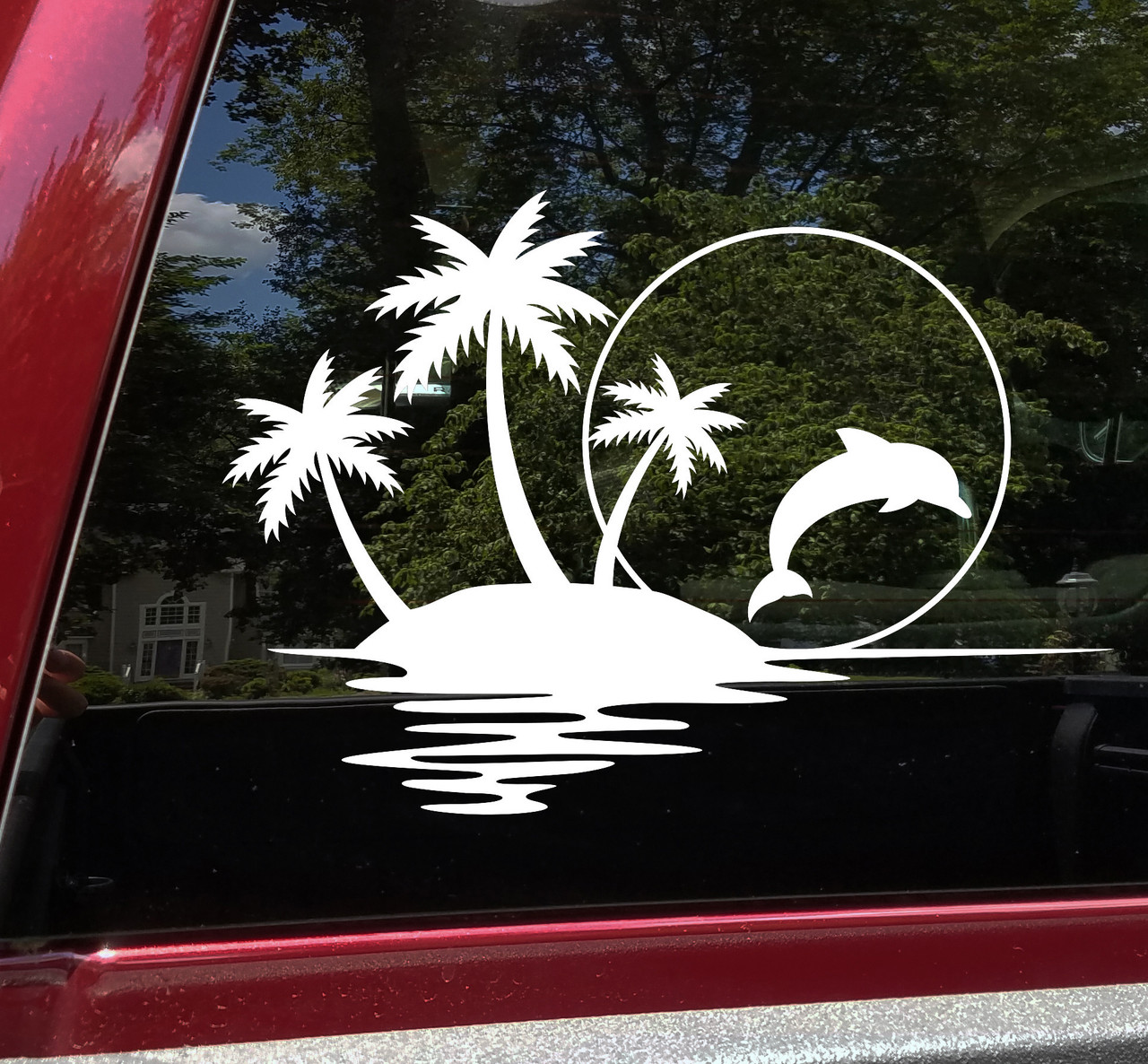 Car Decals - Car Stickers, Palm Tree Car Decals