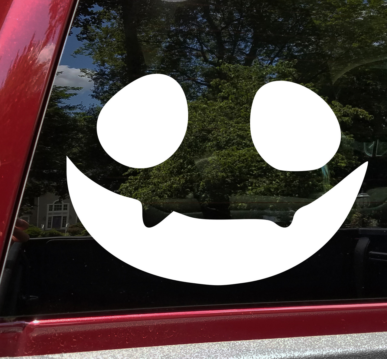 Emoji Scared Face 3.5 Decal 