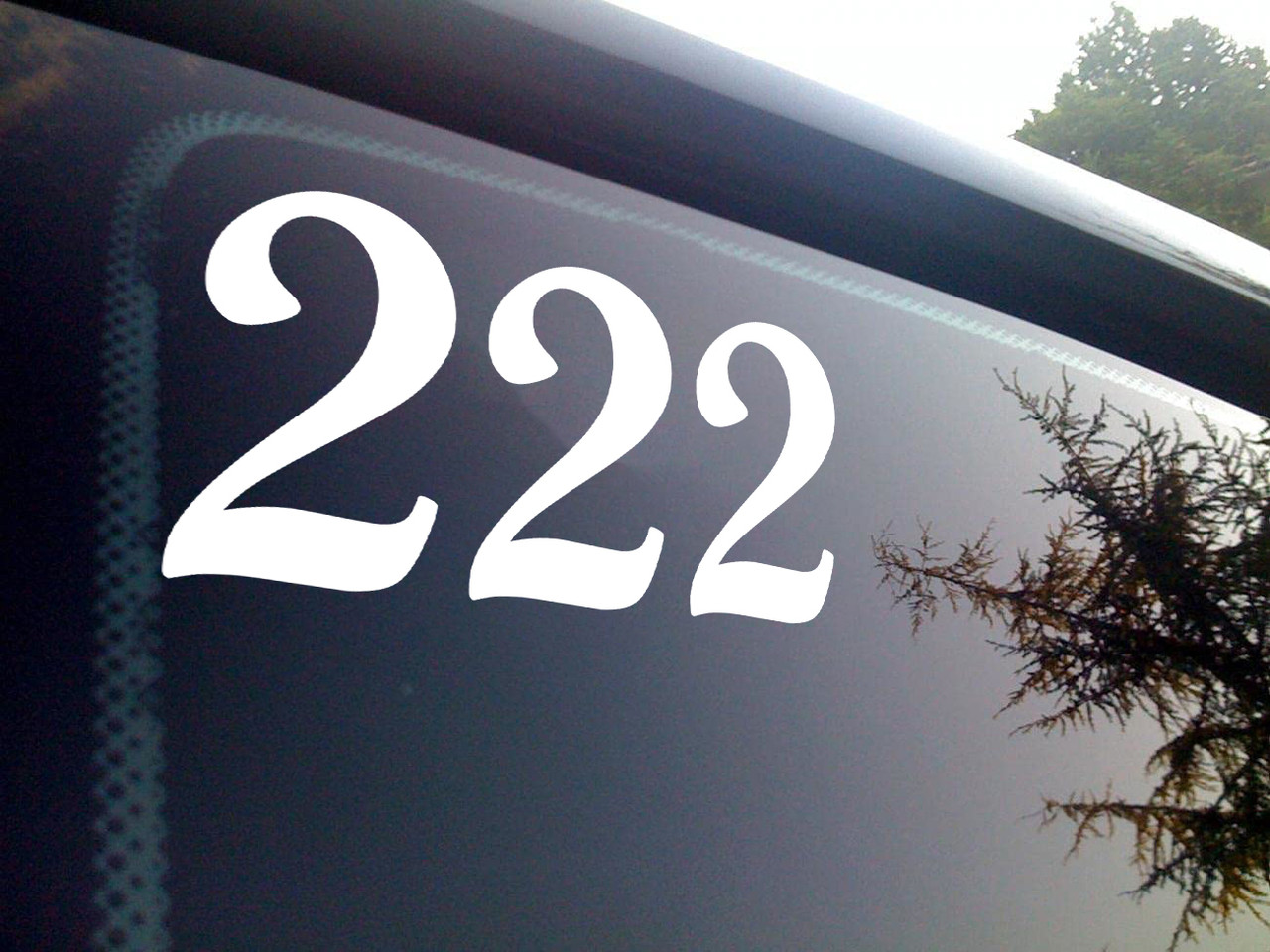 222 Angel Number Sticker – Shop Celestial