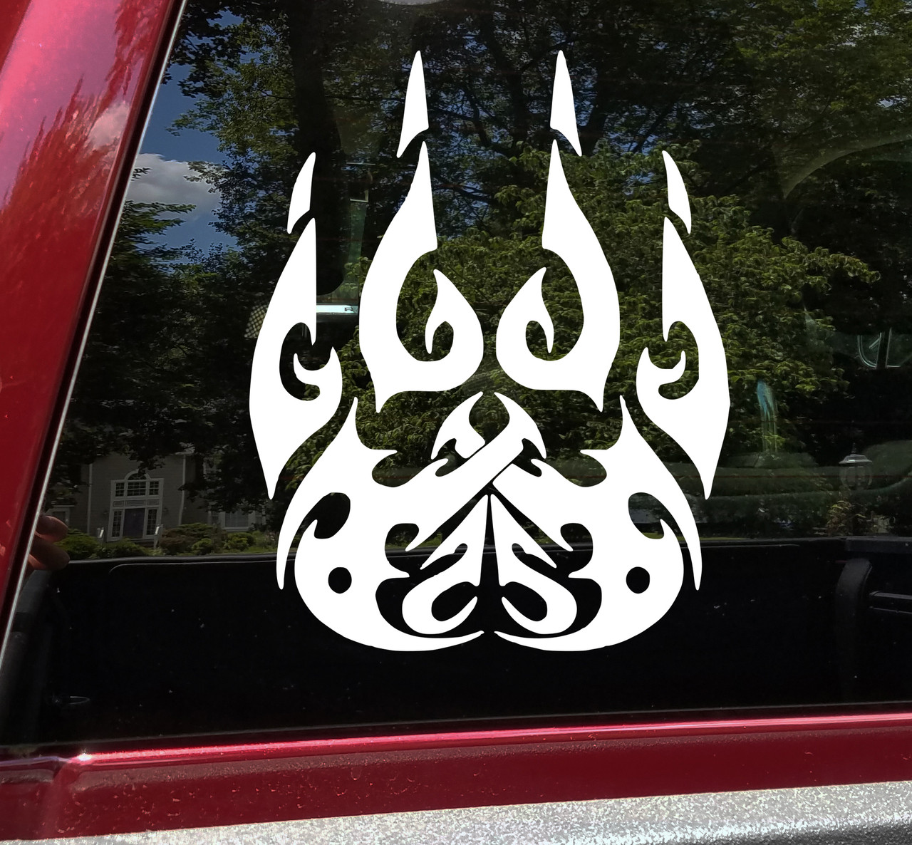 Viking Bear Claw Berserker Vinyl Decal V1 - Paw Norse Mythology - Die Cut Sticker