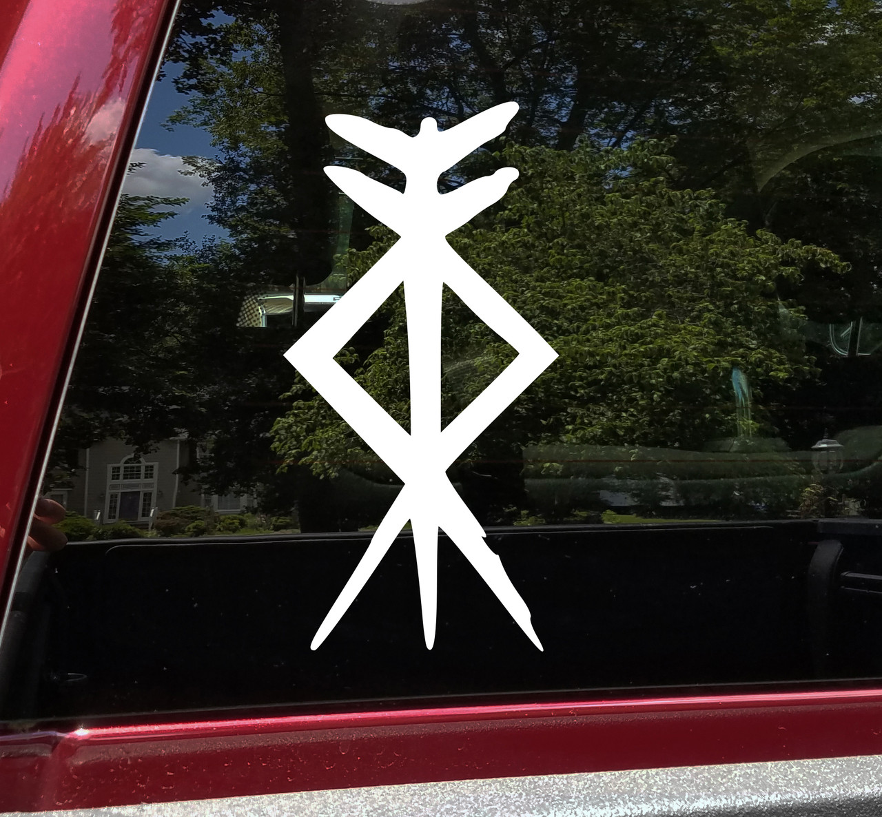 Prosperity Bindrune Vinyl Decal - Viking Norse Symbol - Die Cut Sticker