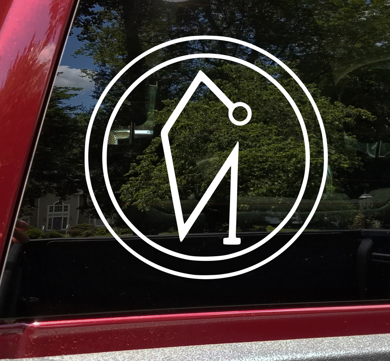 Sigil of Archangel Uriel Vinyl Decal | The Wise | Die Cut Sticker for Window