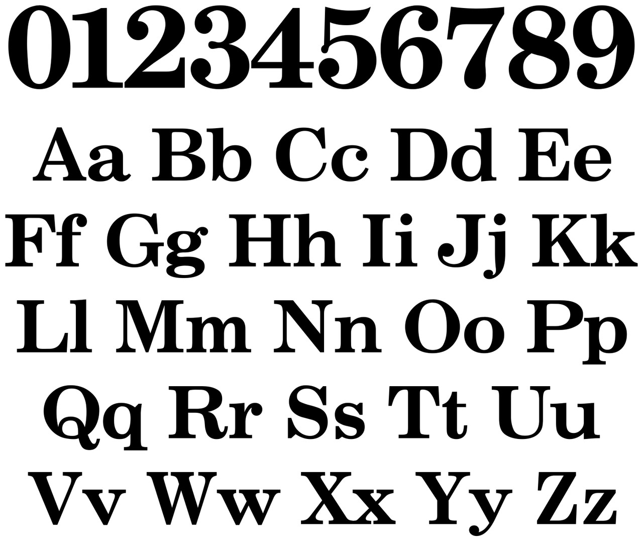 HOA Mailbox Numbers - Vinyl Sticker - 1" to 8" tall - Personalized Name Home House Office Address - Die Cut Decal - CSB