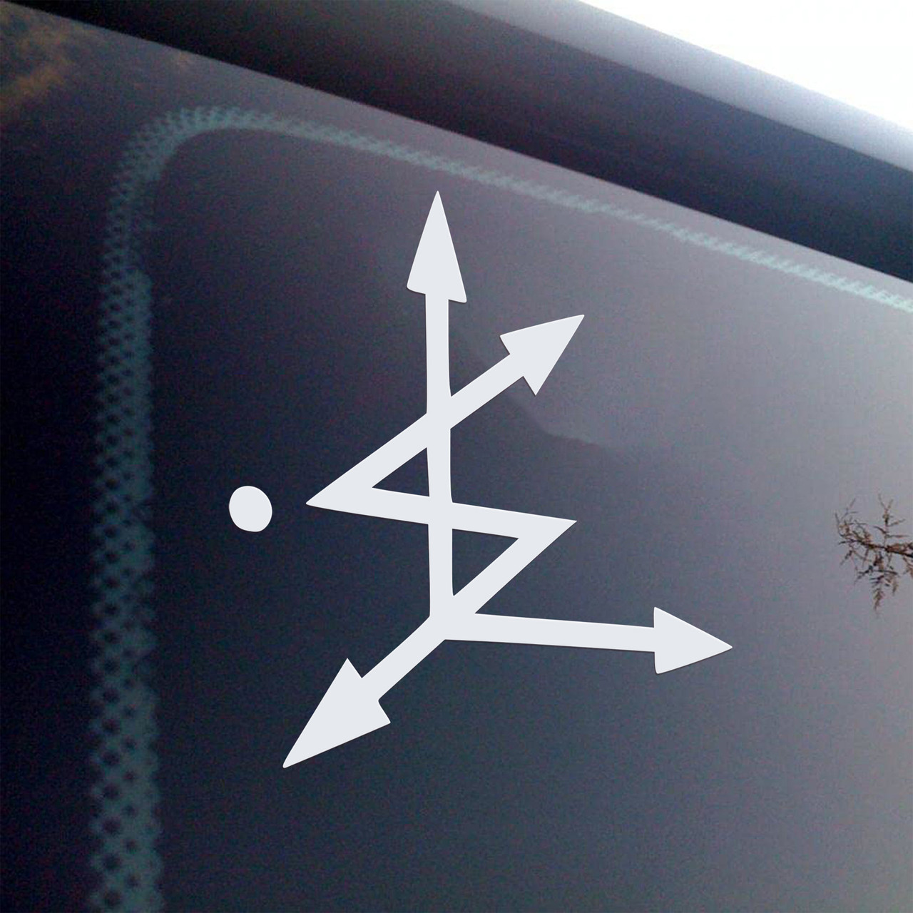Chaos Magick Sigil vinyl decal for witchcraft and occult decor

