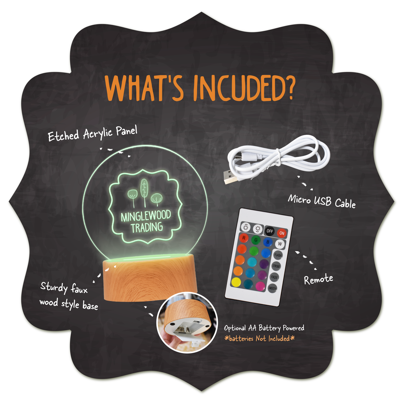 Sigil of Lilith LED Night Light – Occult Witchcraft Lamp