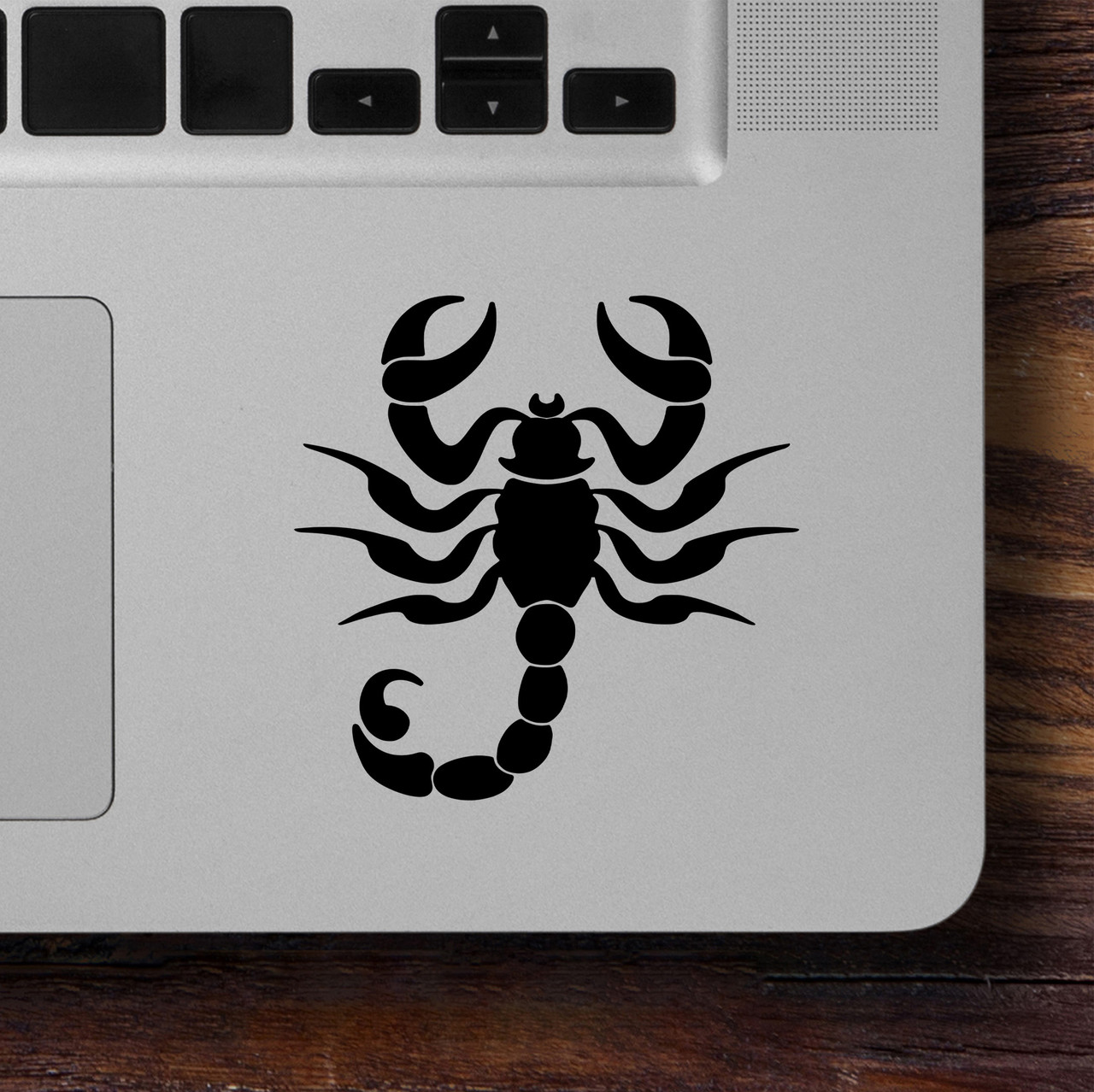 Scorpion V2 Vinyl Decal – Scorpio Zodiac Tribal Predator Sticker for Car, Truck, Laptop, Window