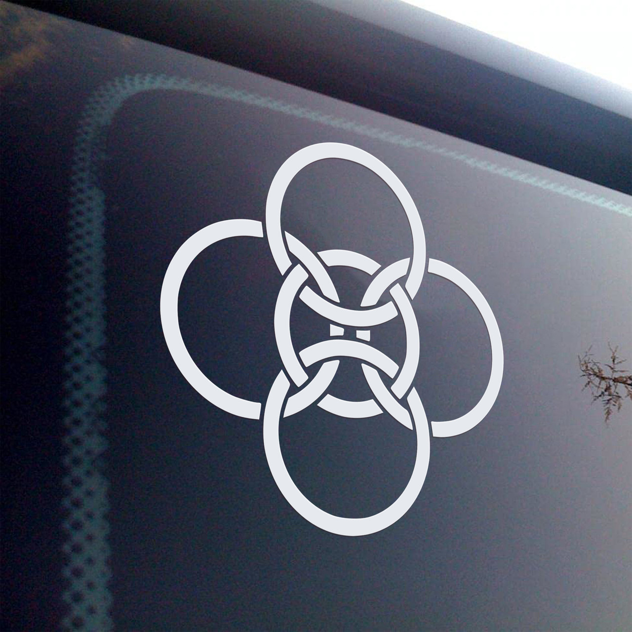 Celtic Five Fold Vinyl Decal Sticker – Sacred Symbol Knotwork Pagan Wiccan Car Laptop Window Decor Celtic Five Fold Vinyl Decal Sticker – Sacred Symbol Knotwork Pagan Wiccan Car Laptop Window Decor