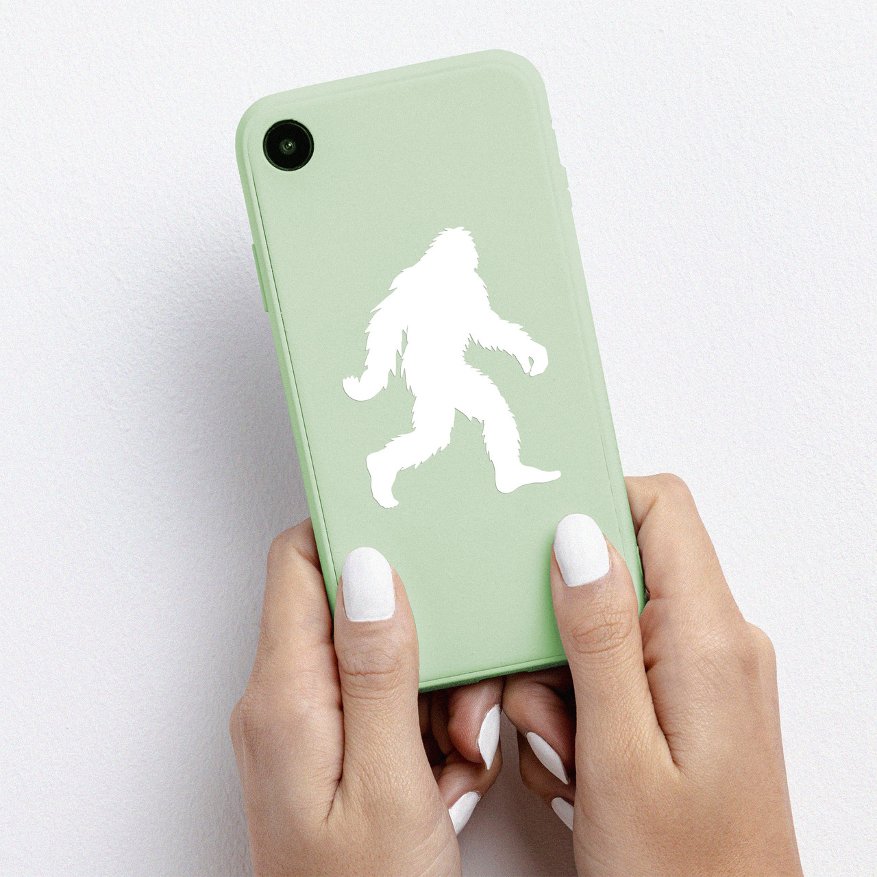 Bigfoot V6 Vinyl Decal Sticker – Sasquatch Forest Silhouette – Car Truck Laptop Window Graphic