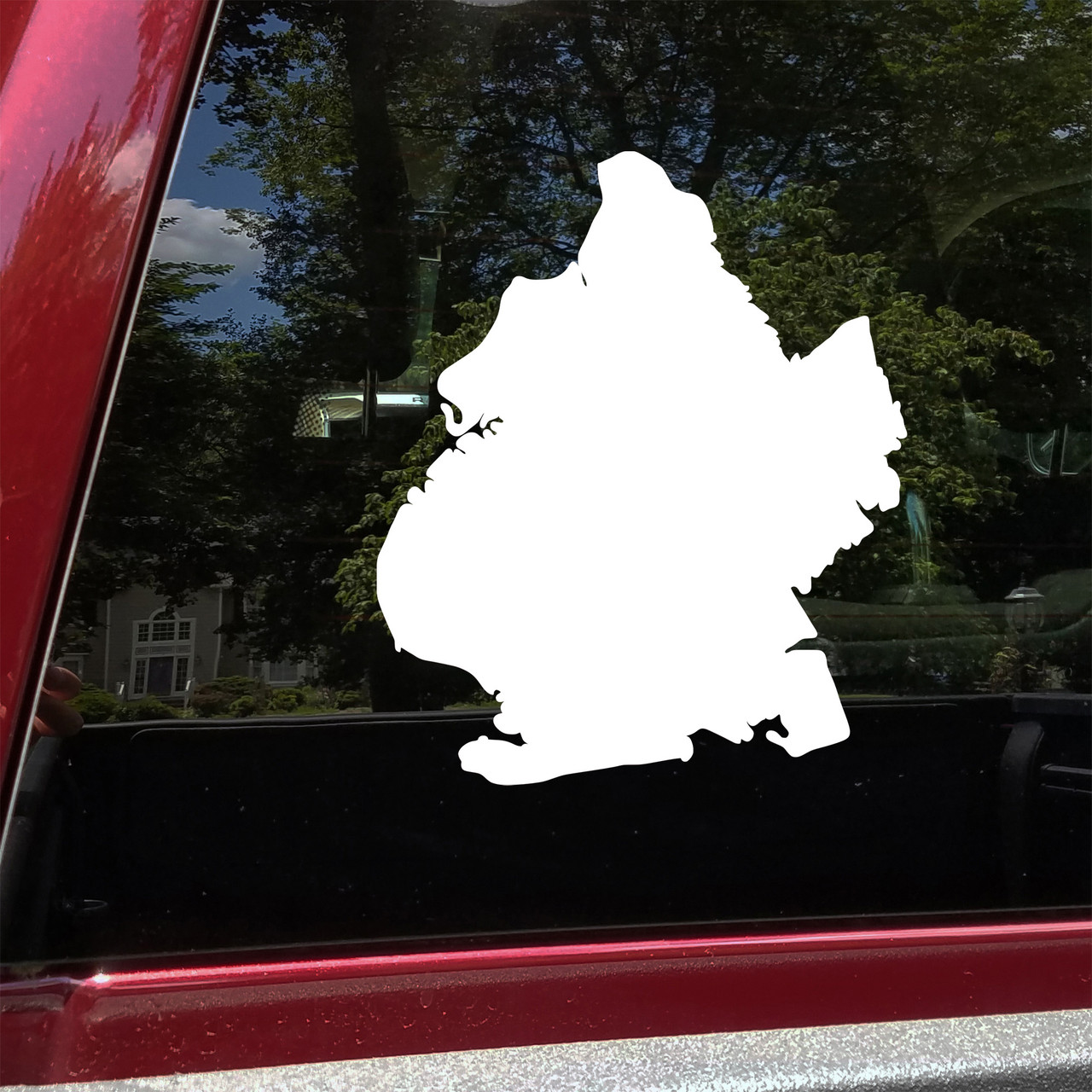 Brooklyn Outline Vinyl Decal – NYC Borough Sticker – Minimal New York Map Design available in multiple sizes