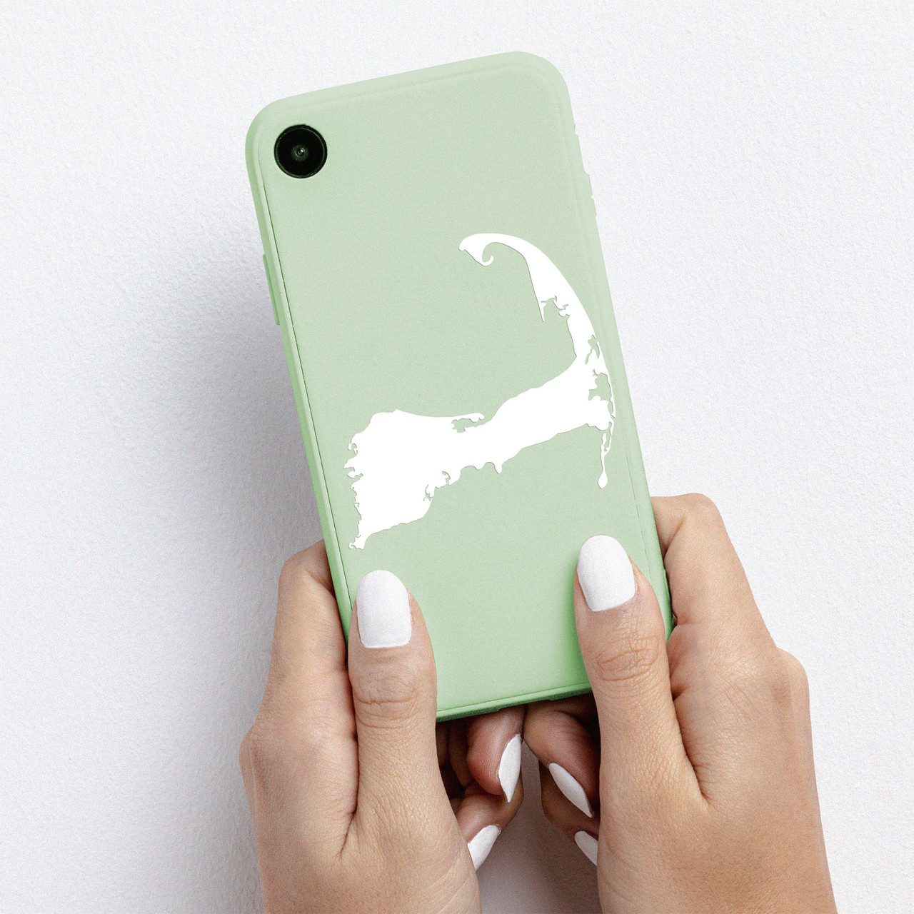 Cape Cod Outline Vinyl Decal Sticker – Massachusetts Map – New England Car Window Laptop Art