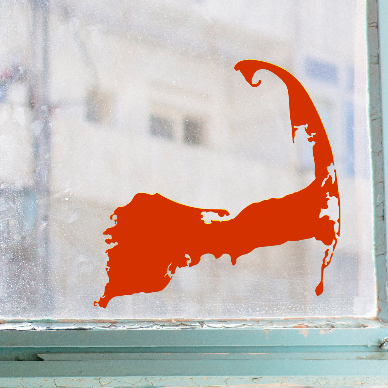 Cape Cod Outline Vinyl Decal Sticker – Massachusetts Map – New England Car Window Laptop Art