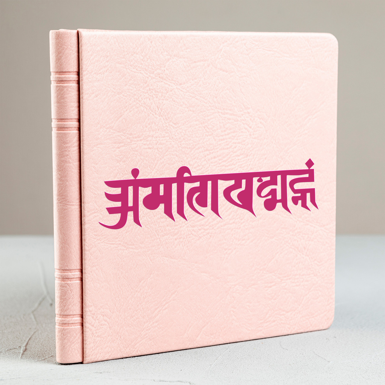 Om Mani Padme Hum Ranjani script Sanskrit-style Buddhist mantra vinyl decal