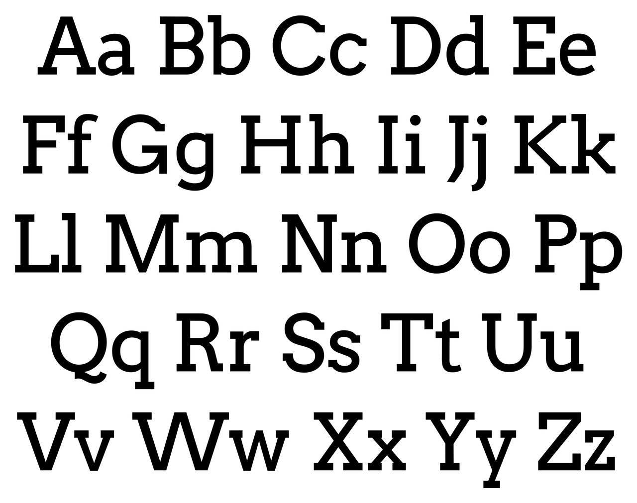 Arvo font storefront address numbers vinyl sticker decal applied to business window with clean slab serif lettering