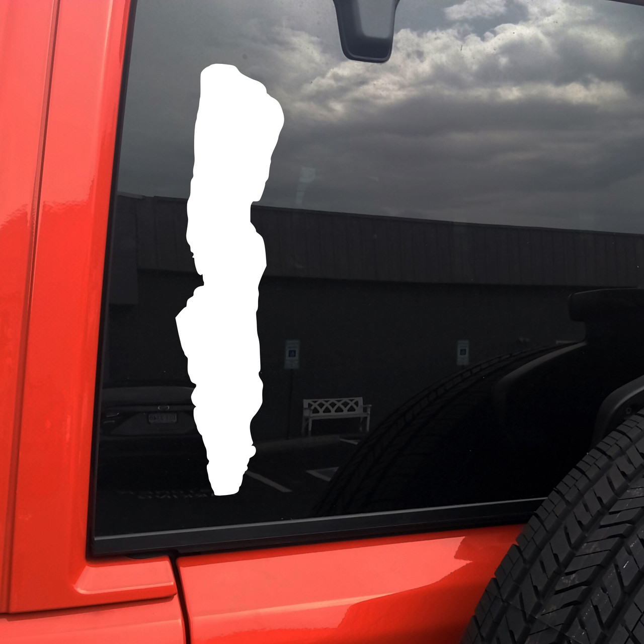 Honeoye Lake vinyl sticker decal with clean lake life design inspired by the Finger Lakes