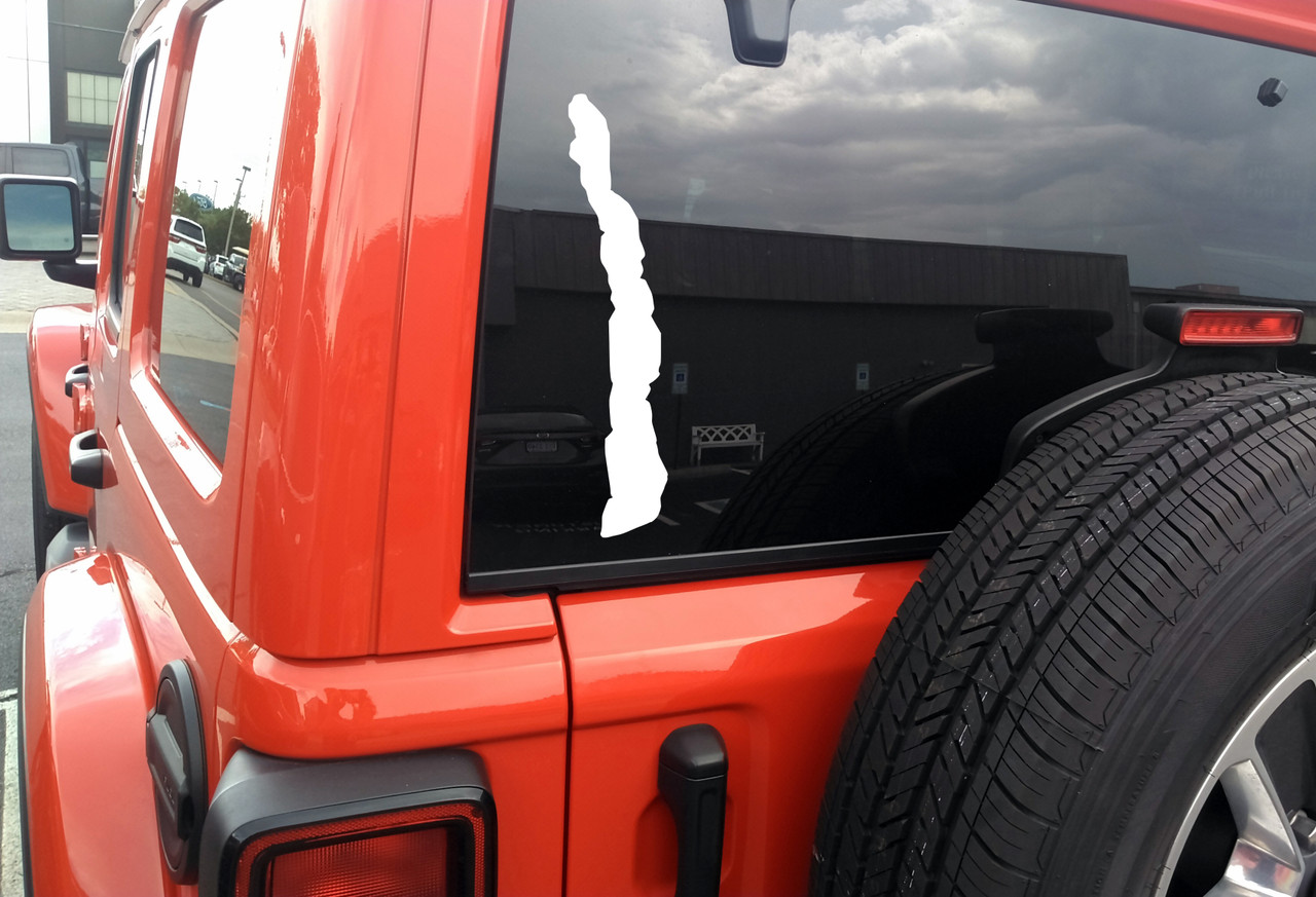 Torch Lake Michigan outline waterproof vinyl sticker decal lake life northern travel